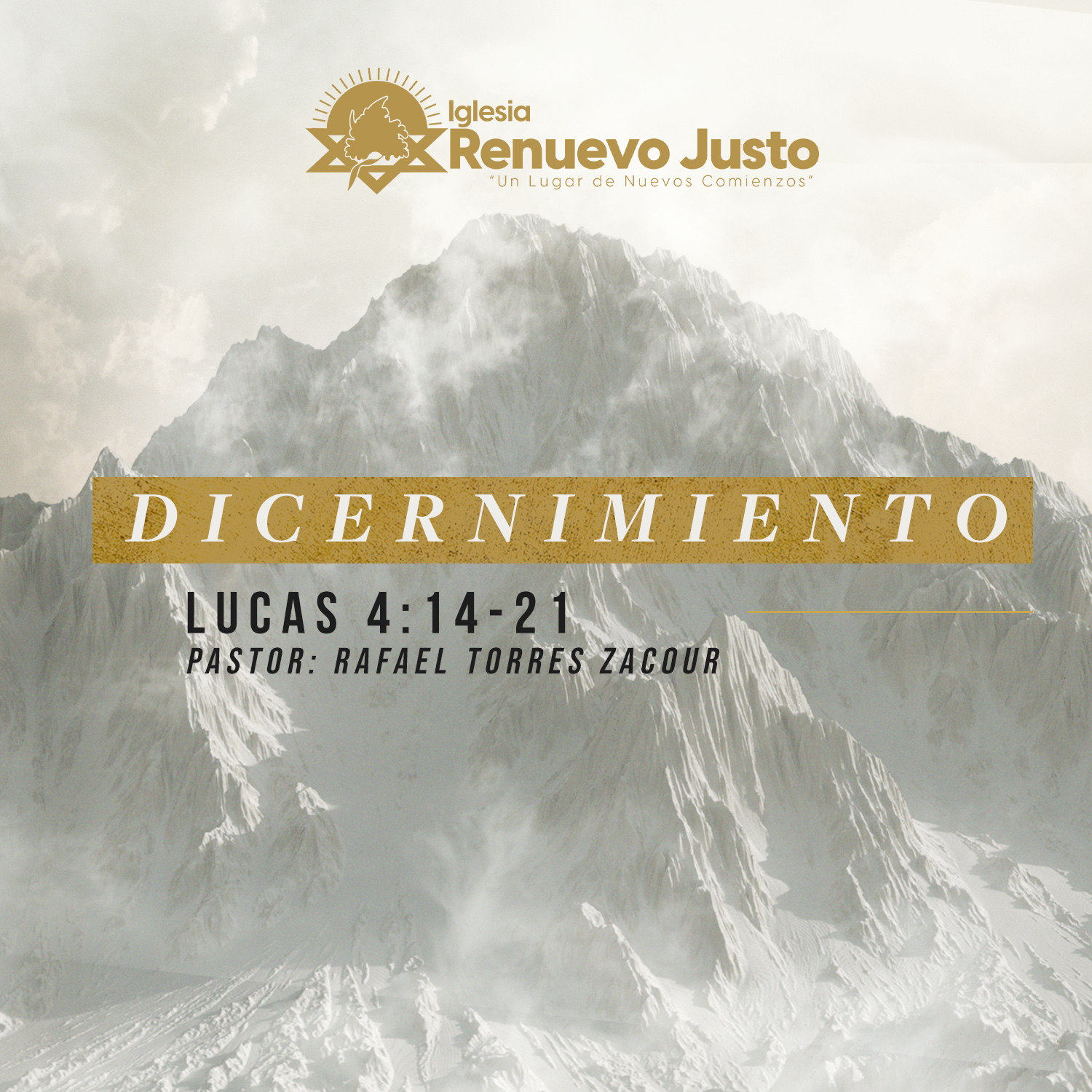 Portada de Desde el altar - Igl. Renuevo Justo