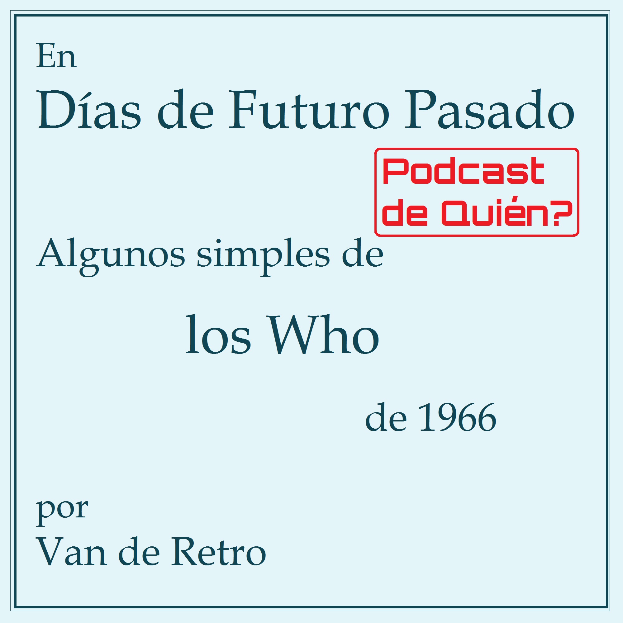 Portada de Días de Futuro Pasado